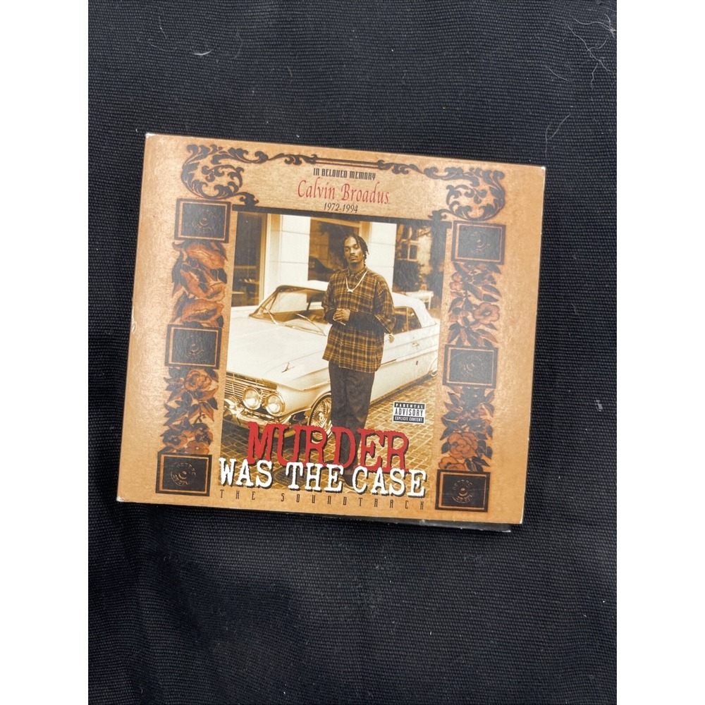 Snoop Dogg - Murder Was the Case - DVD & Soundtrack CD - *Rare* - H40